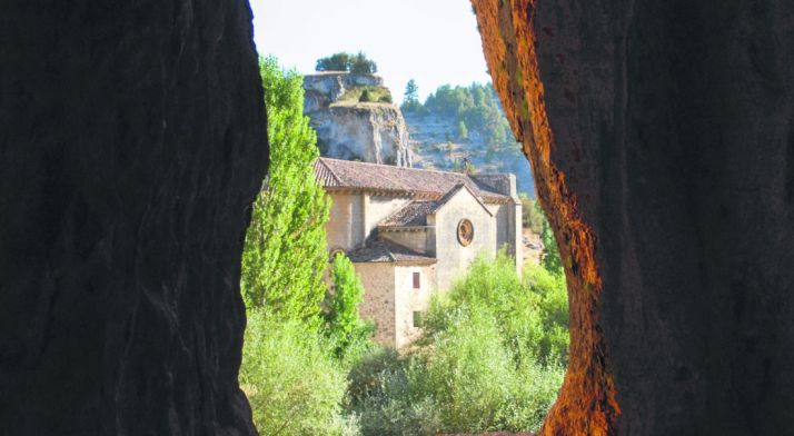 Ermita de San Bartolomén, en el Cañón del Lobos./SN