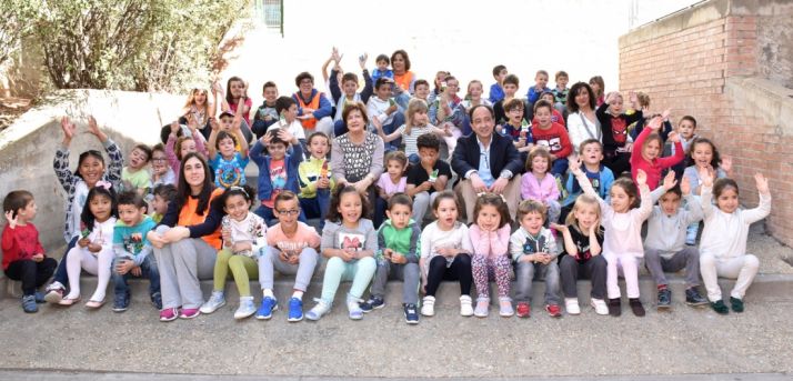 Los niños participantes en el programa./Jta.