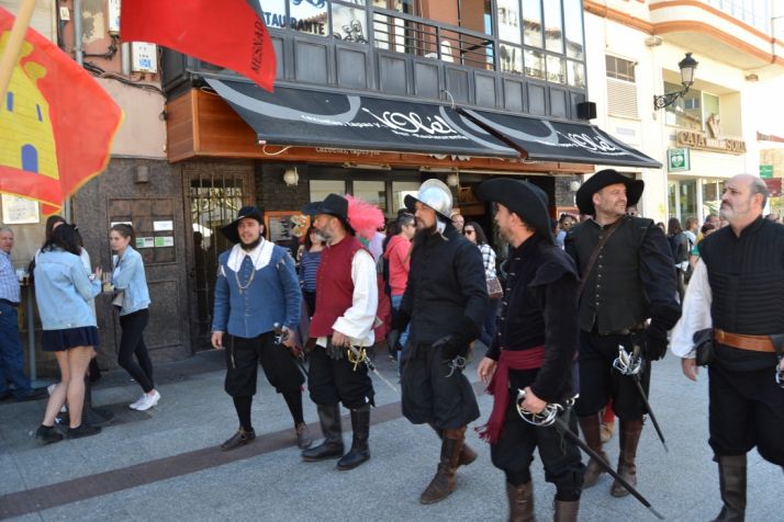 Recreaciones históricas con Oria Dauria para celebrar el Dia de Castilla y León. /SN
