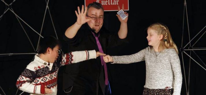 Escalante, en una actuación. 