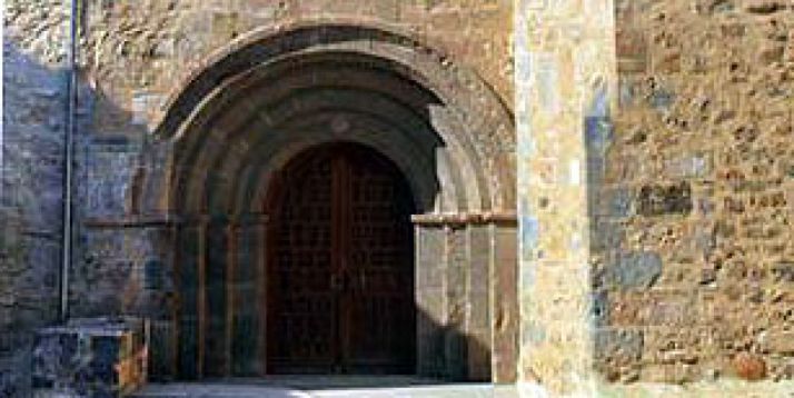 Entrada al museo de Arte Sacro de Ágreda.