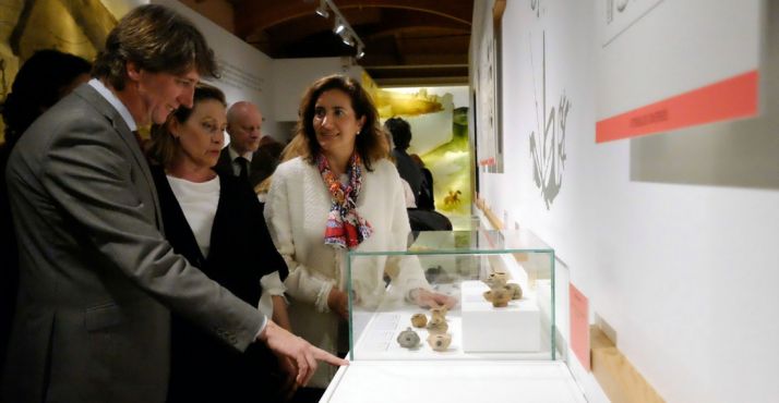 Carlos Martínez, Marian Arlegui y Josefa García Cirac. /Jta.