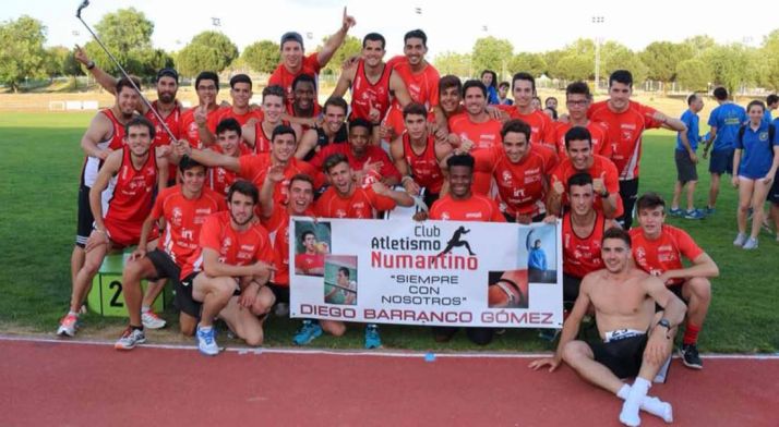 Atletas del Numantino. /CAN