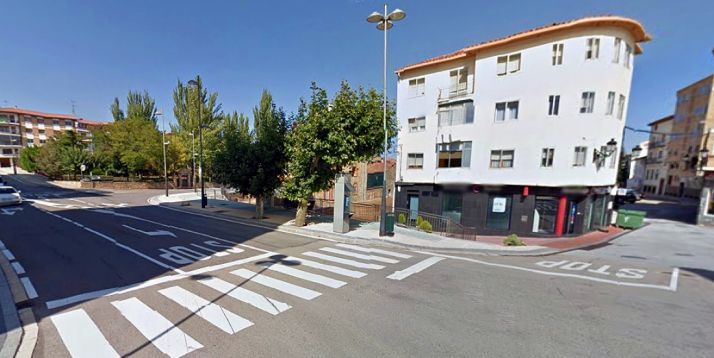 Imagen de la travesía de Ólvega. /GM