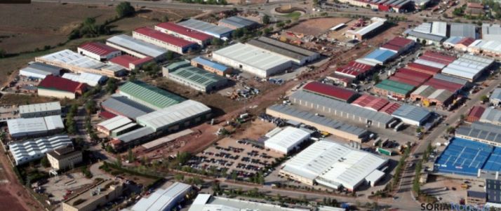 Polígono de Las Casas, en Soria capital. /SN