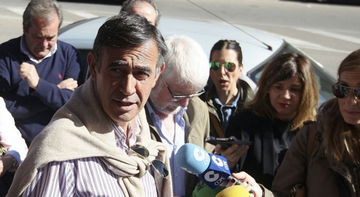 Antonio Pardo ante los medios informativos. /SN