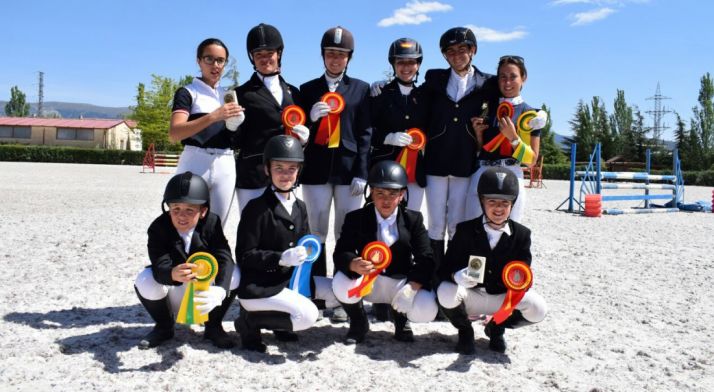 Los sorianos con sus triunfos.