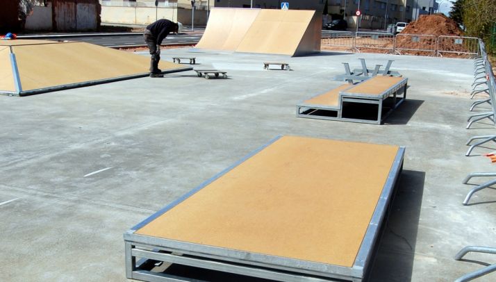 Imagen de la nueva pista este miércoles. /Ayto.