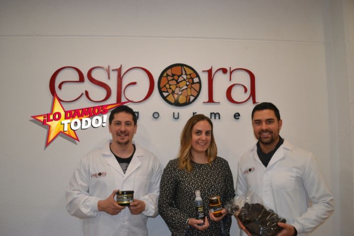 Roberto Antón, Blanca y Carlos López.