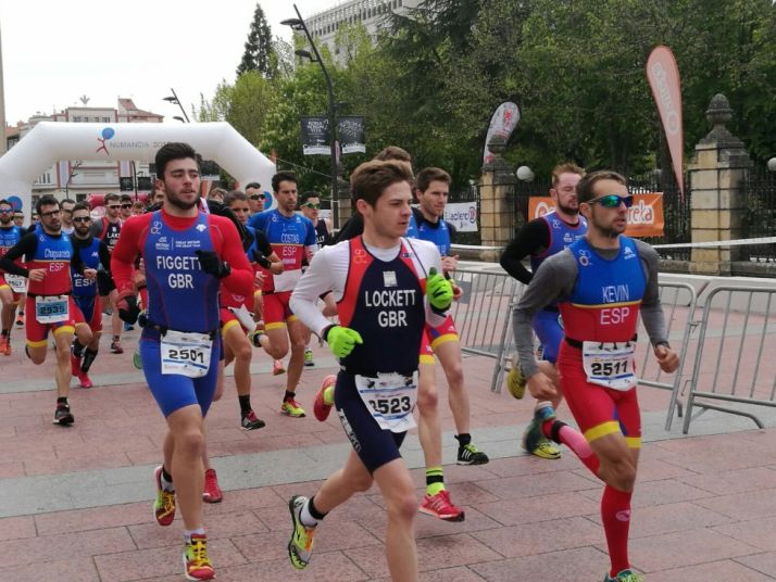Los atletas en una de las salidas/ SN