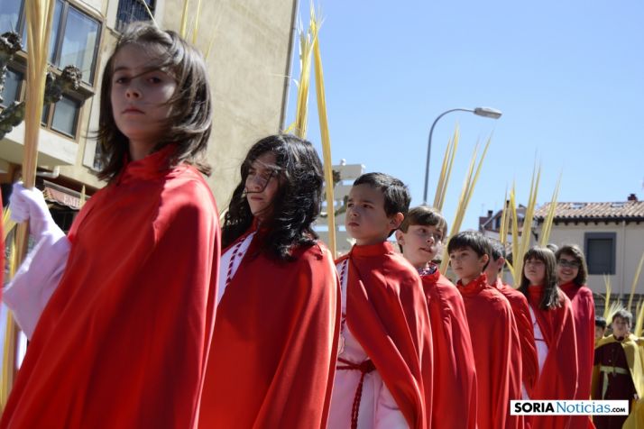 Procesión Domingo de Ramos. /Patricia Lapresta