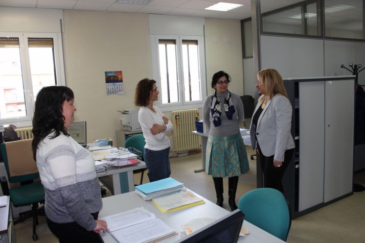 Imágenes de la visita al Catastro/ SUB.