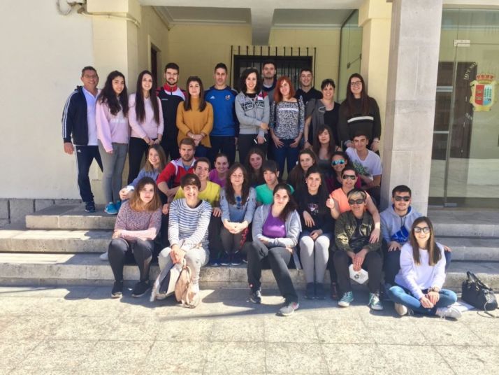 Alumnos del curso de monitores juveniles. /Dip.