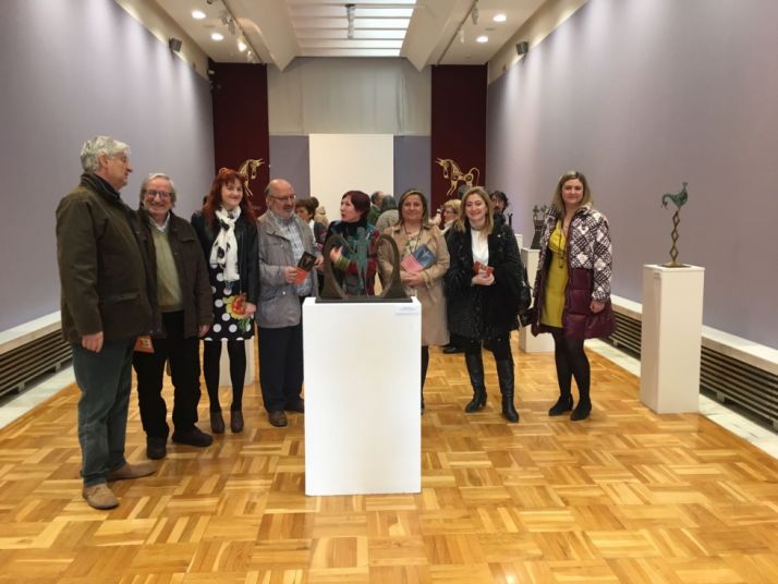 Abierta la exposición Numancia. Sara Giménez. Esculturas