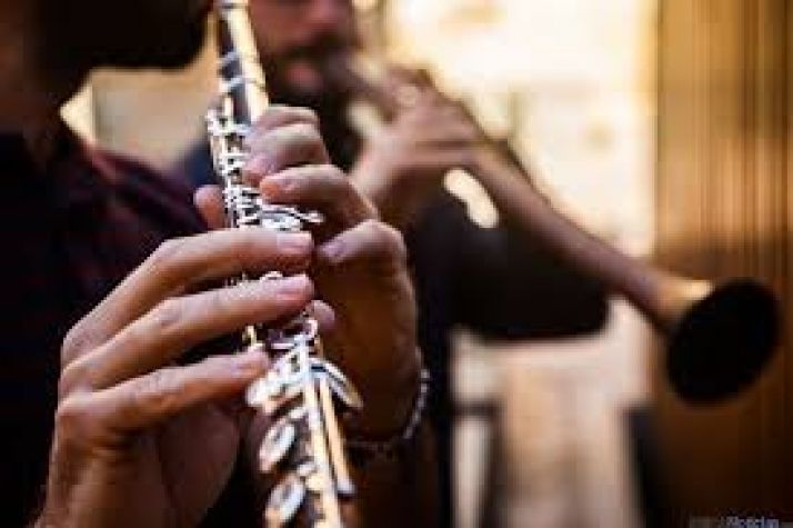 Detalle de un instrumento musical/ DA