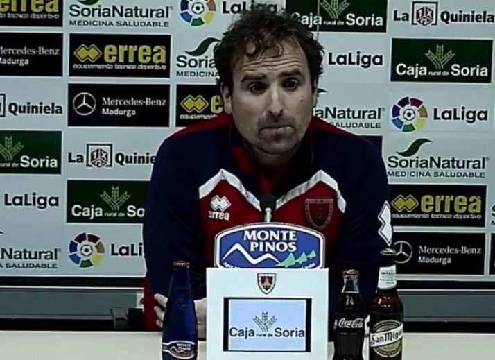 Jagoba Arrasate, entrenador del Numancia.