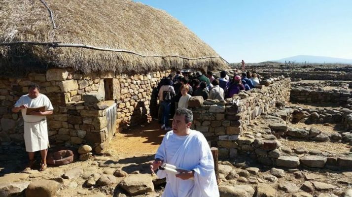 Recreación de la Asociación Tierraquemada en Numancia. /ACC Tierraquemada