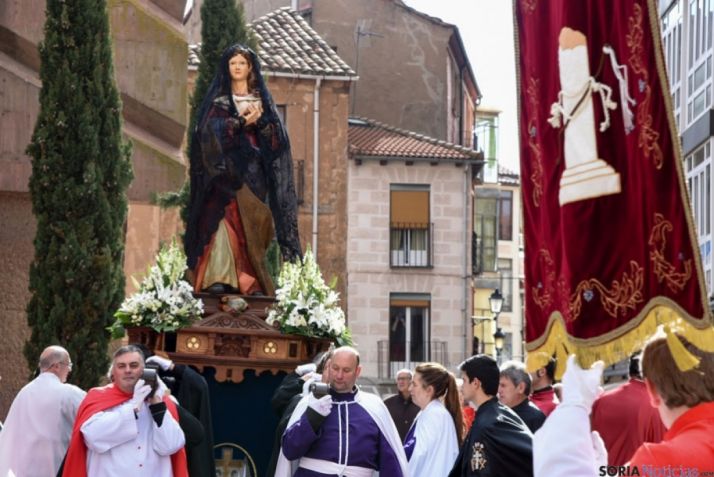Virgen de la alegría en años anteriores/ SN