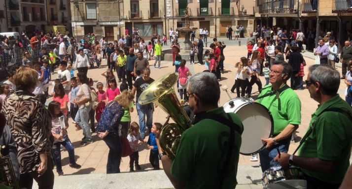 Imagen de la celebración en El Burgo.