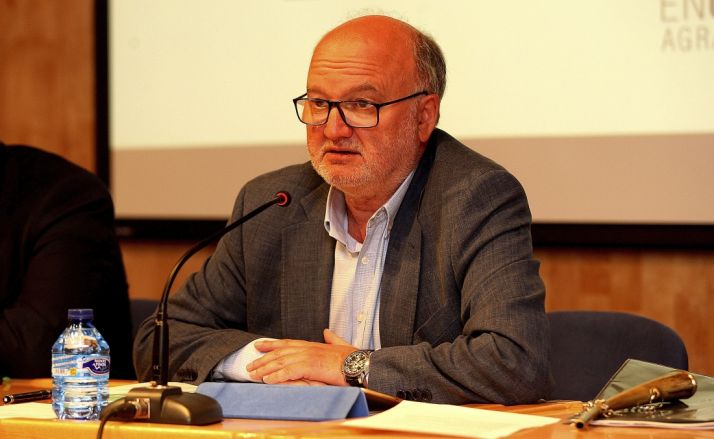 El periodista este miércoles en Soria.