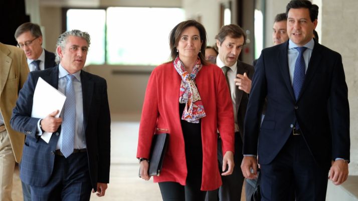 Josefa García Cirac acude este lunes a presentar las cuentas de su Departamento. /Jta.