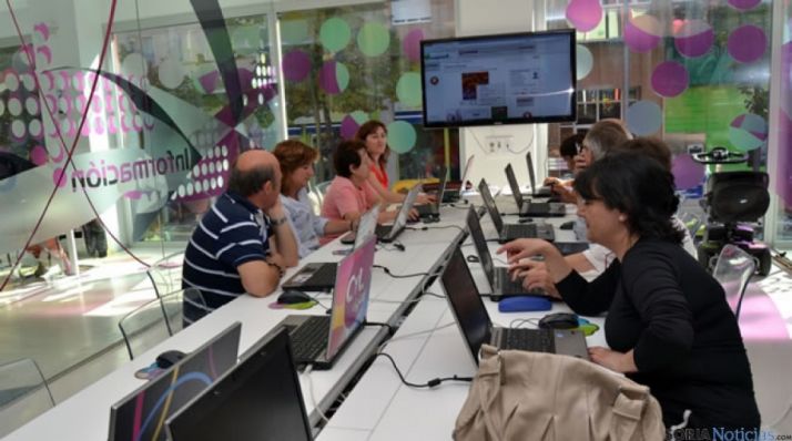 El Espacio CyL de la Junta en el centro Bécquer de la capital./SN