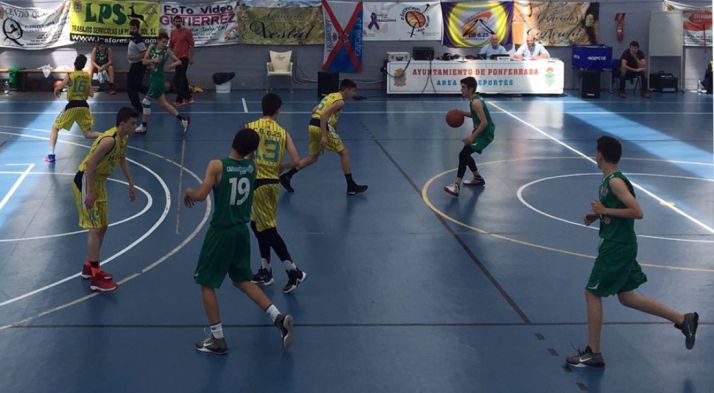 Imagen del partido en Ponferrada.