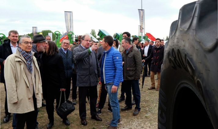 Hoy se inauguraba la Feria de Maquinaria de Lerma (Burgos). /Jta.