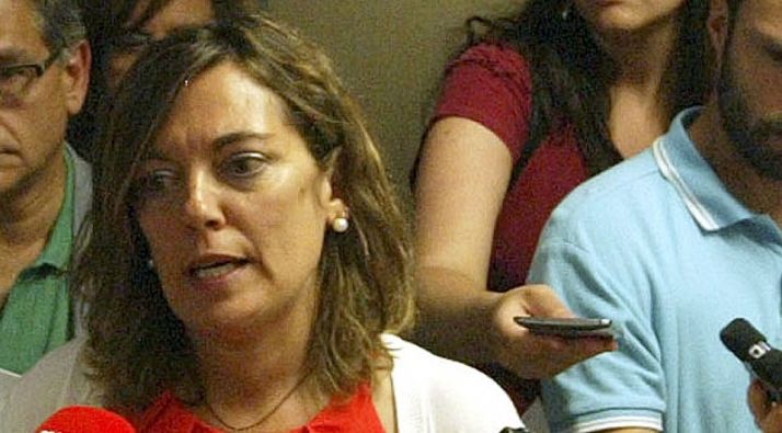 La consejera de Agricultura en una visita a Soria. /SN