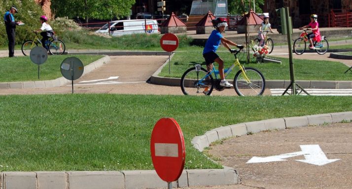 Imagen de las pruebas este martes.