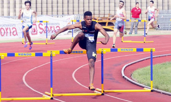 El atleta, brillante en Alcorcón.
