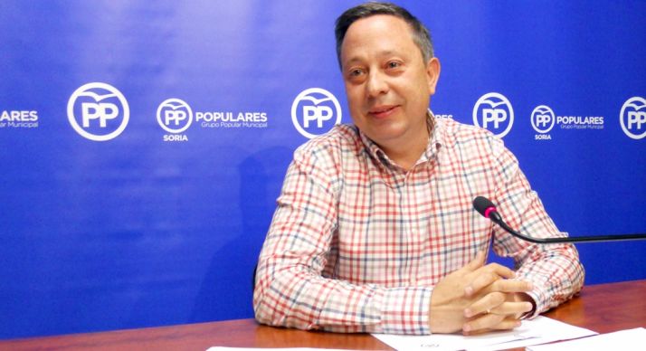 Adolfo Sainz en rueda informativa este miércoles. /SN