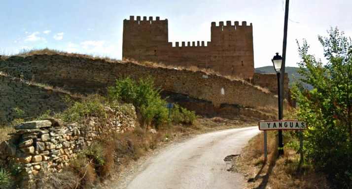 Imagen del castillo de Yanguas./GM