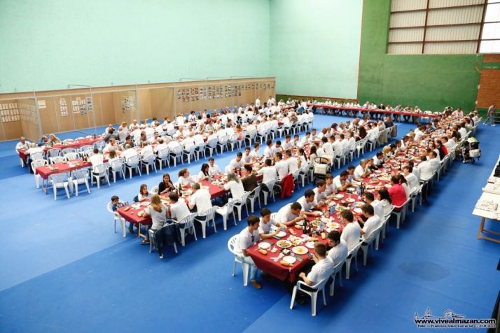 Comida de la SD Almazán. /SD Almazán