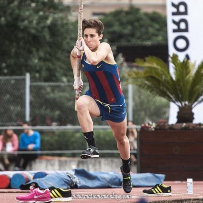 La atleta Carla Franch.