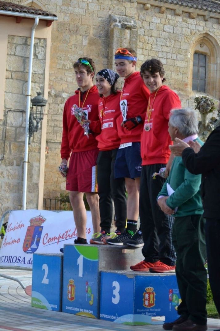 Lucas Izquierdo y Mireya Calvo, campeones de CyL de Duatlón Junior