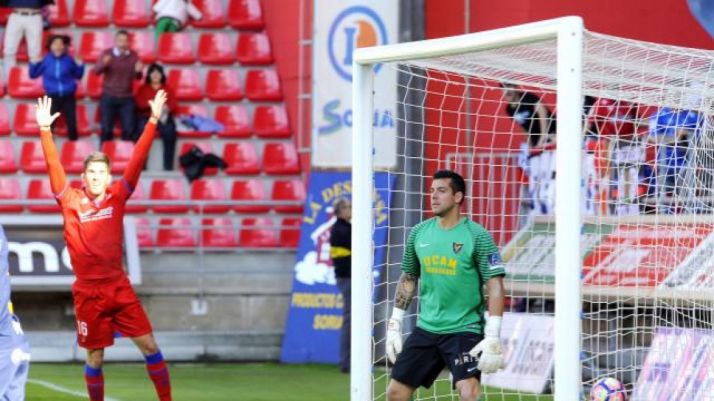 El Numancia gana 1-0 ante el UCAM Murcia