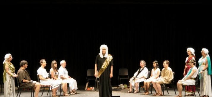 ‘Proceso por la sombra de un burro’.