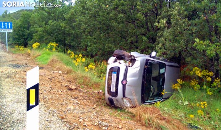 Imagen del vehículo siniestrado./SN