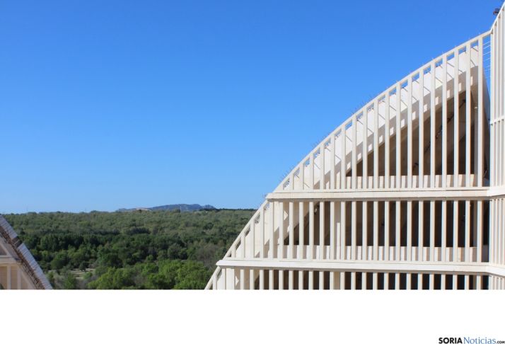 Un detalle de las cúpulas del PEMA. /SN