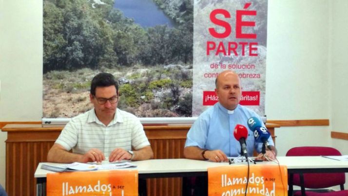 Presentación del informe de Cáritas de Osma-Soria este miércoles. /SN