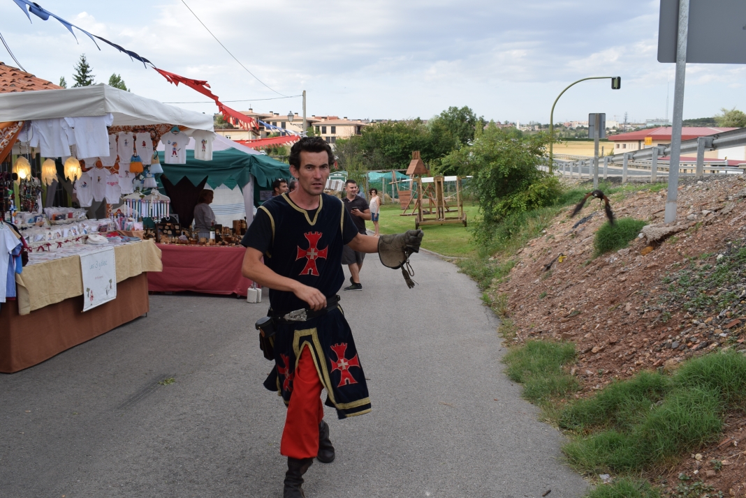 Un mercado medieval más vistoso en Golmayo