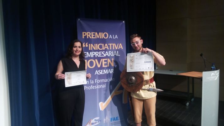 Juan Carlos y Miriam en Aranda. 