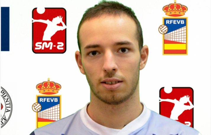 Luis Martín, otra vez celeste./rfevb.com