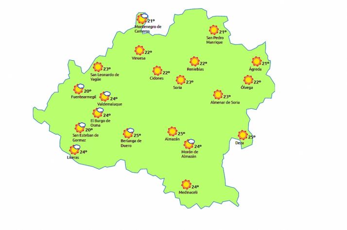 Alguna nube por la mañana. /eltiempo.es