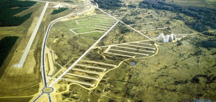 Vista aérea del Parque Empresarial del Medio Ambiente./SN