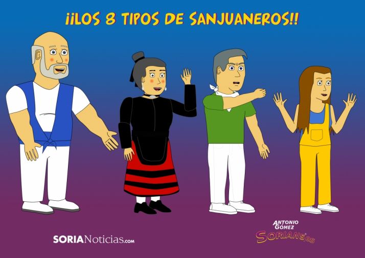 Los 8 tipos de sanjuaneros