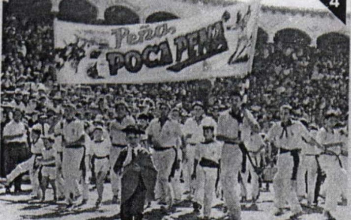 Imagen antigua de las fiestas. /ACPP