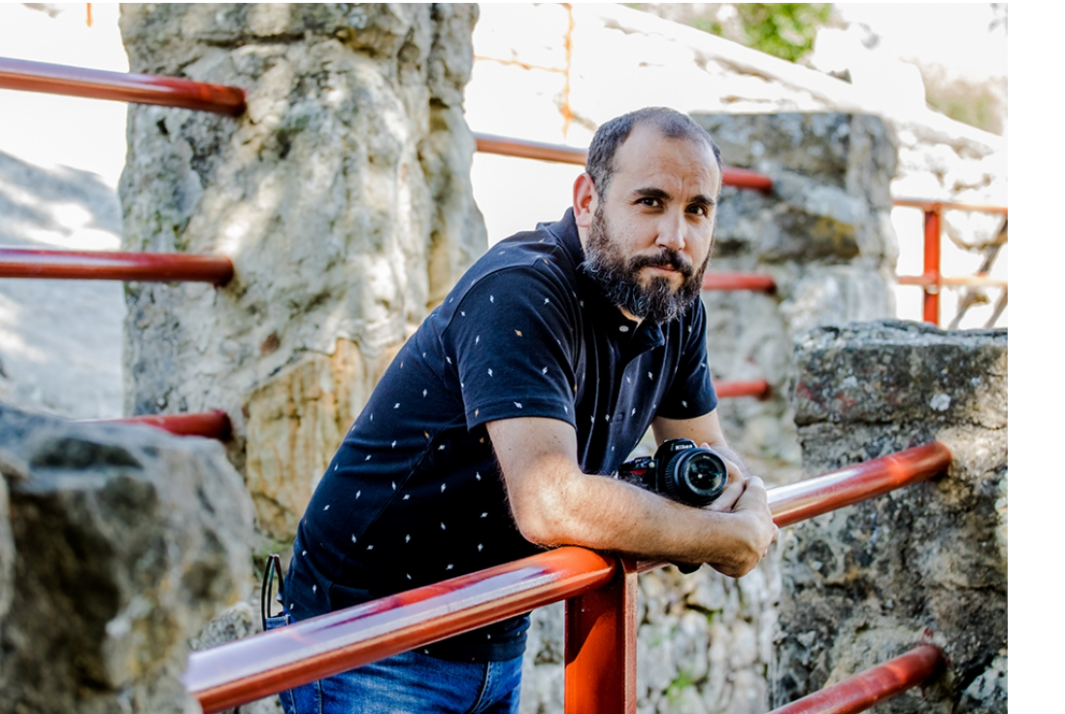 Dani Andrés en los corrales de Valonsaero.David Almajano