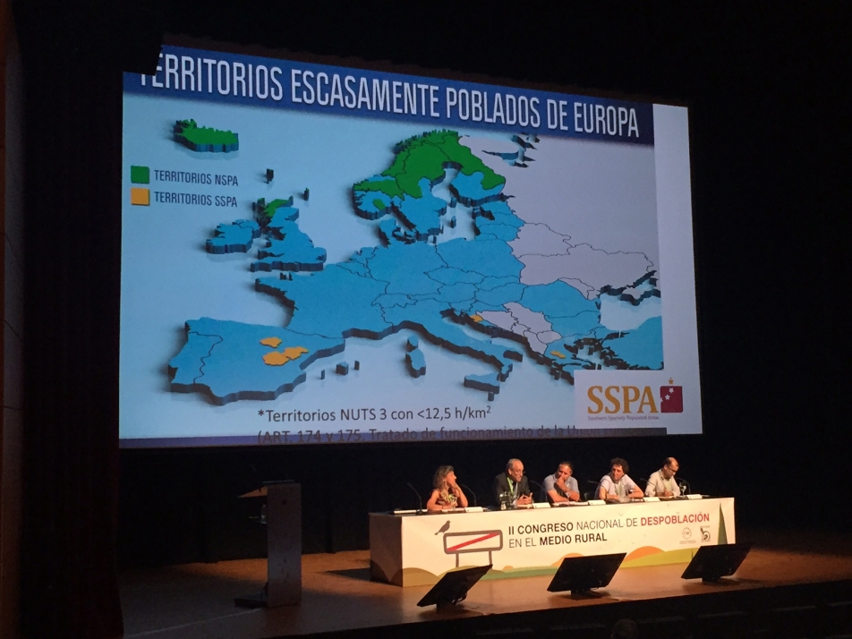 La SSPA expone sus objetivos en el II Congreso Nacional  de Despoblación de Huesca